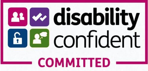 Disability Confident Committed badge